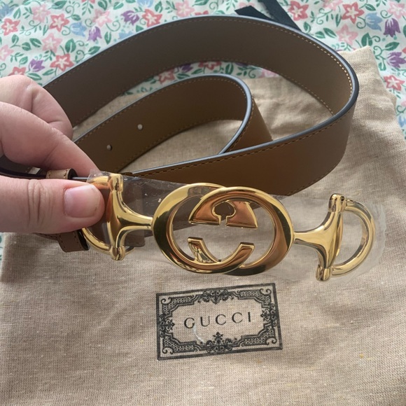 New - Gucci interlocking gg belt size 75 - Picture 3 of 6